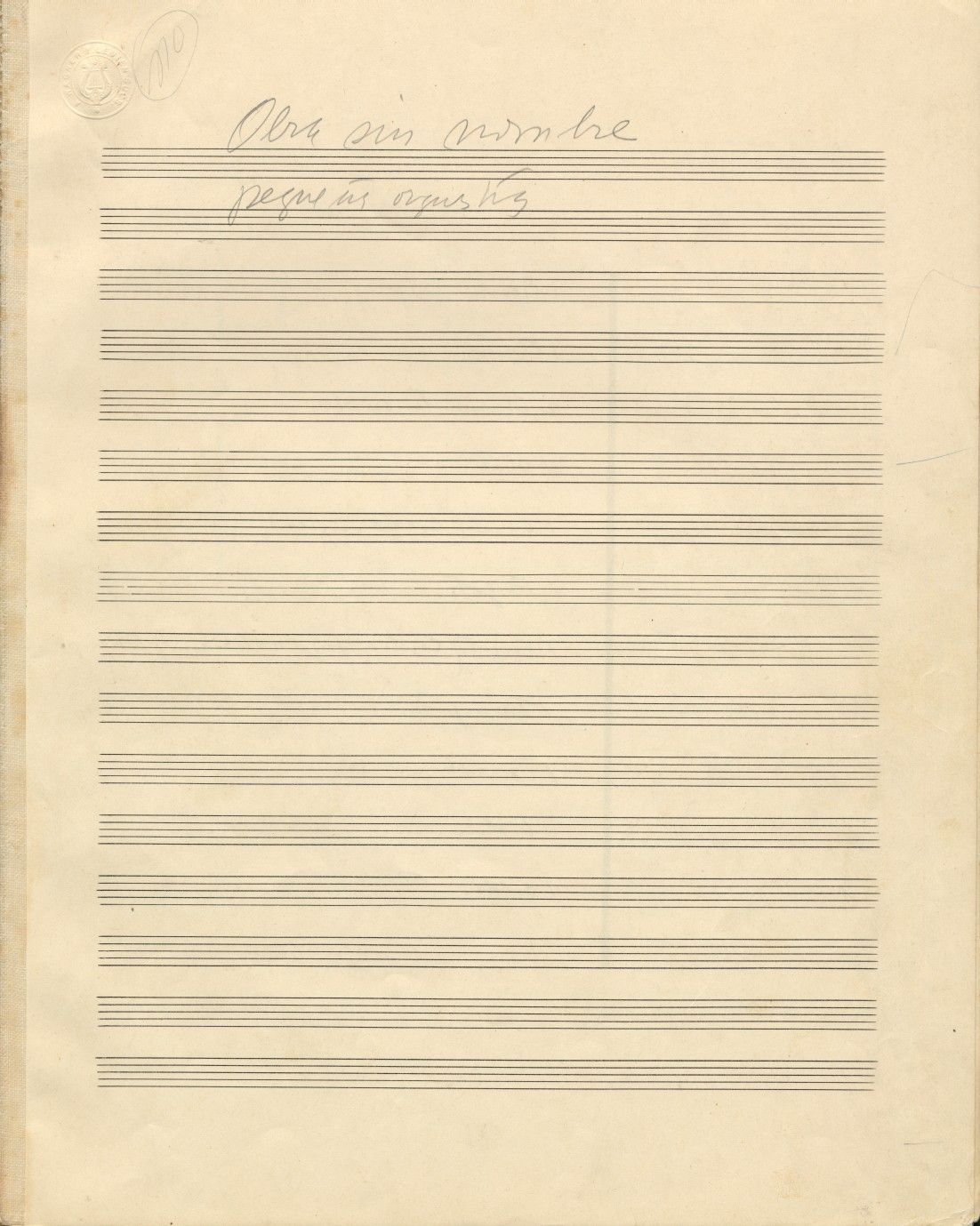 PIEZA PARA DOCE INSTRUMENTOS