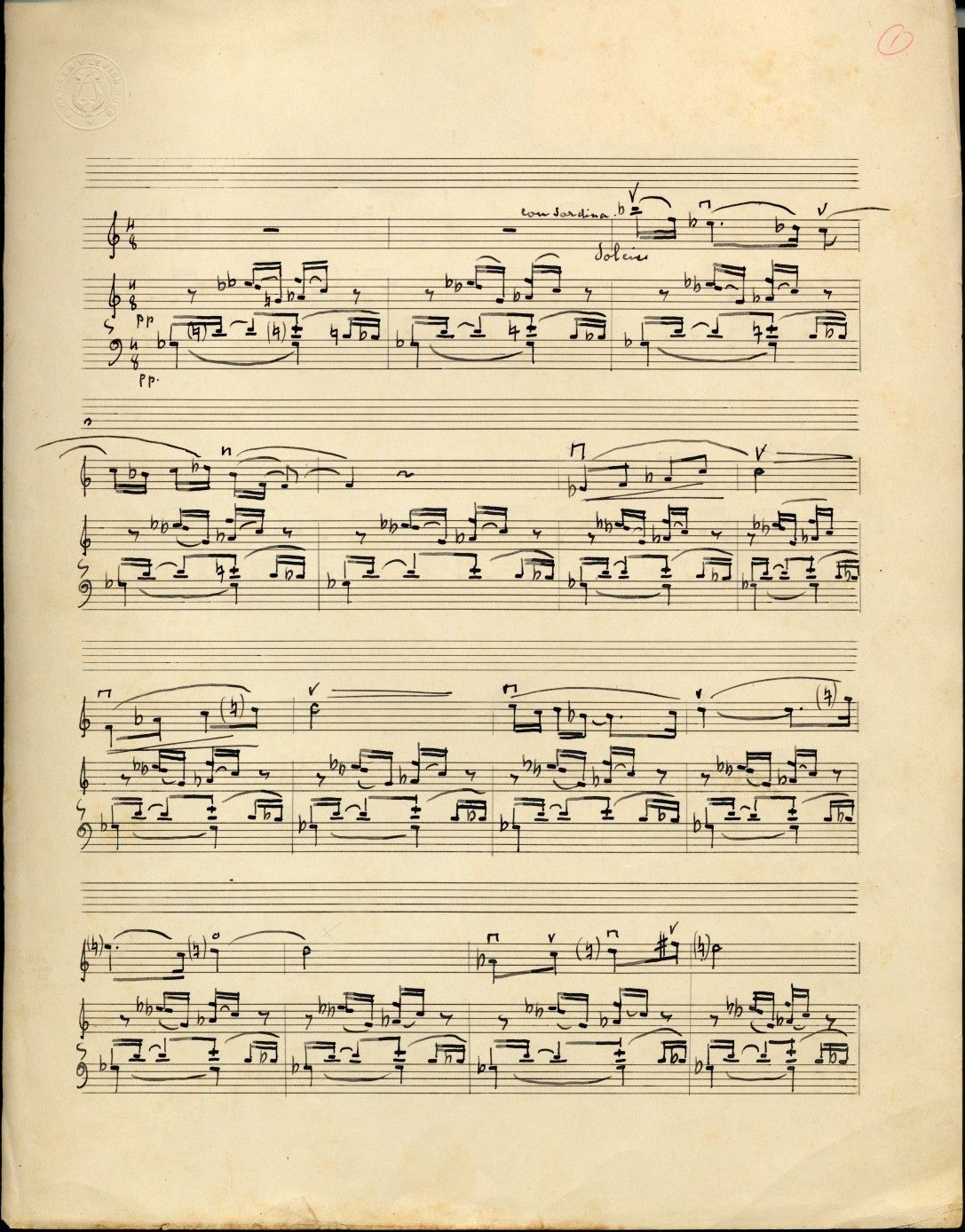 Pieza para violín y piano